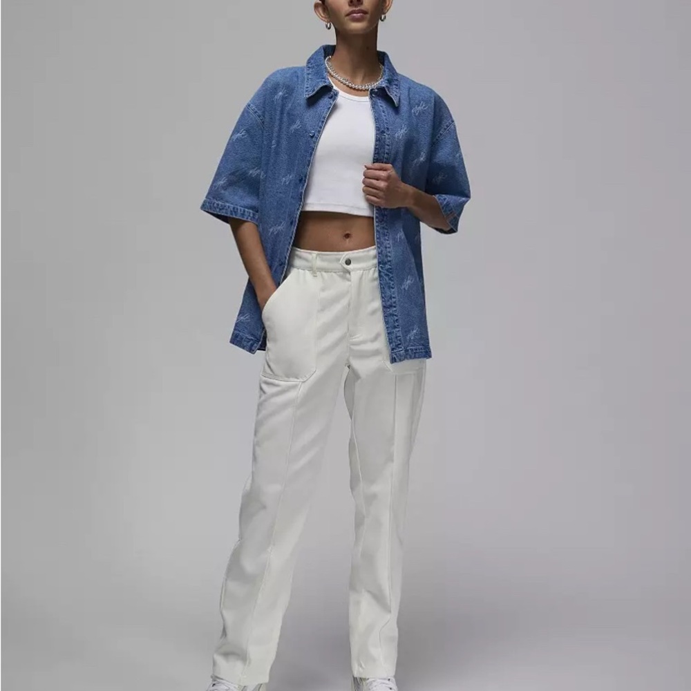 Nike Jordan Women's Woven Pants  White FN5446 133